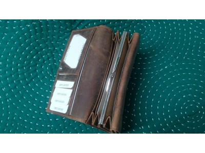 Wallet purse combo hunter leather